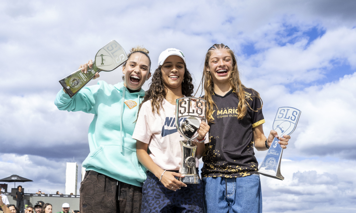 Rayssa Leal conquista o título da SLS em Brasília | foto: © Julio Detefon/CBSK/Direitos Reservados