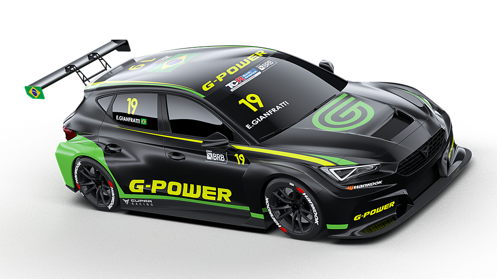 Enzo Gianfratti vai acelerar o Cupra León Competicion da G Racing Motorsport (G Racing/Divulgação)